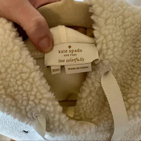 Kate Spade Sherpa Sweatshirt - Picture 6 of 8